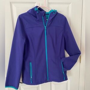 Athletic Works Women's Jacket in Purple and Teal